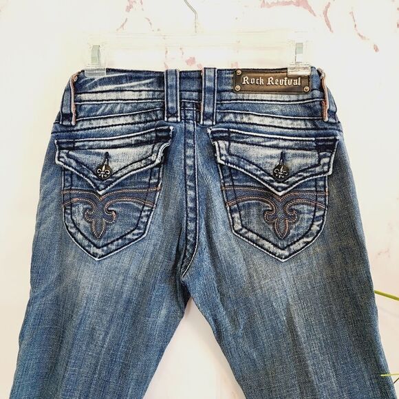 Rock Revival Jen capri jeans - Picture 4 of 5